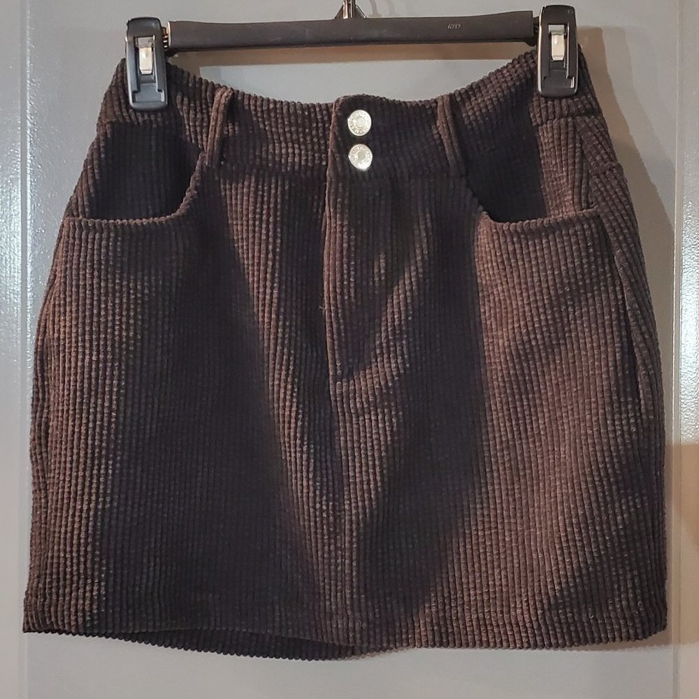 Shein Corduroy Skirt - Size S